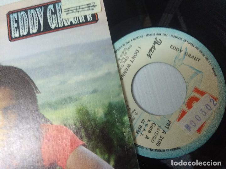 Discos de vinilo: EDDY GRANT/I DONT WANNA DANCE/SINGLE. - Foto 2