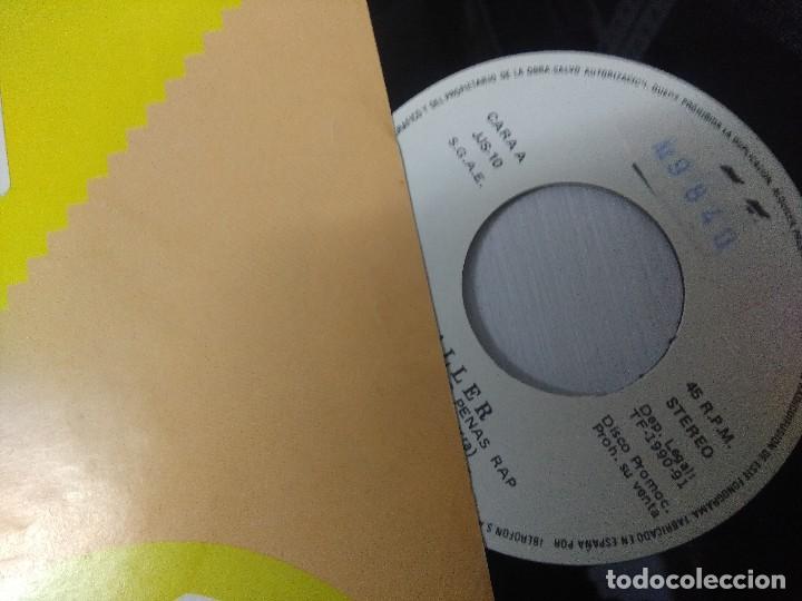 Discos de vinilo: TALLER/RAP A DURAS PENAS/SINGLE PROMOCIONAL. - Foto 3