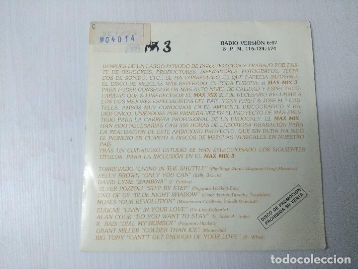 Discos de vinilo: MAX MIX 3/SINGLE PROMOCIONAL. - Foto 1