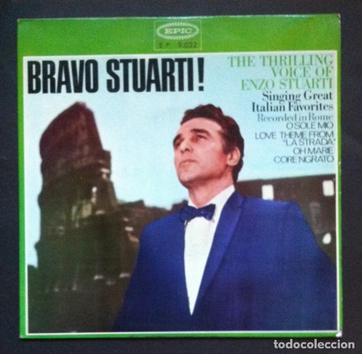 Discos de vinilo: ENZO STUARTI - Bravo Stuarti! - EP 1965 - EPIC - Foto 1