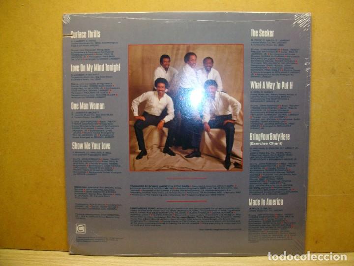 Discos de vinilo: The Temptations &ndash; Surface Thrills LP NUEVO y PRECINTADO - Foto 2