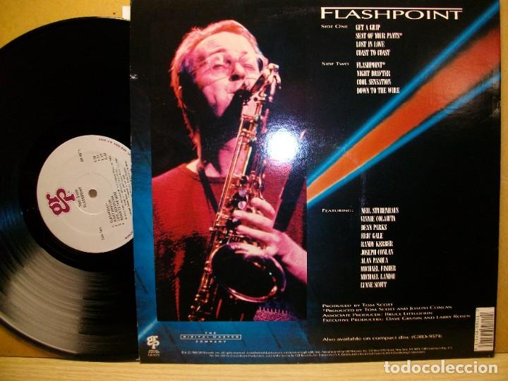 Discos de vinilo: Tom Scott &ndash; Flashpoint LP USA - Foto 2