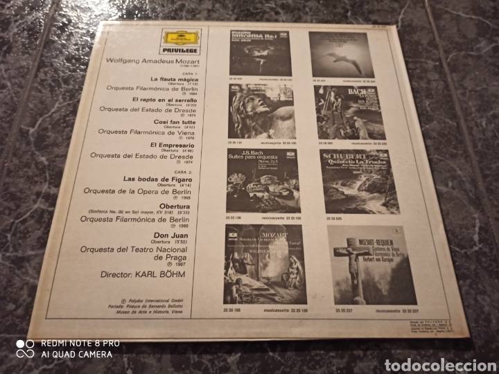 Discos de vinilo: Mozart - Karl Boehm - Ouvertures (LP, Comp) - Foto 2