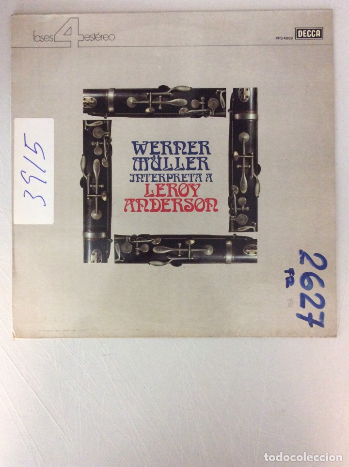 Discos de vinilo: Werner M&uuml;ller interpreta a Leroy Anderson. - Foto 1