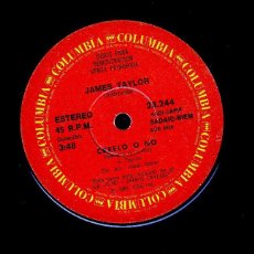 Discos de vinilo: JAMES TAYLOR: SINGLE PROMO ARGENTINA 1981(BEATLES)VENTA PROHIBIDA- RAREZA COLECCIONISTAS. Lote 303664683