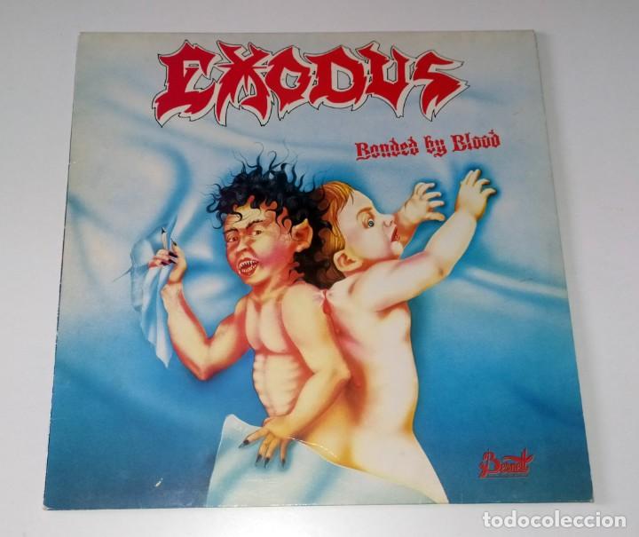Discos de vinilo: LP EXODUS - BONDED BY BLOOD - Foto 1
