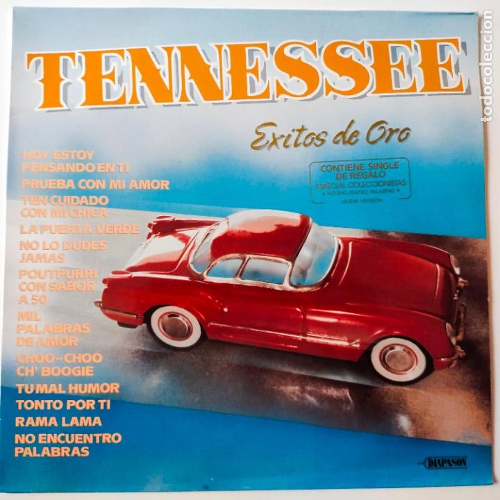 Discos de vinilo: TENNESSEE- EXITOS DE ORO- LP 1986- VINILO COMO NUEVO. - Foto 1