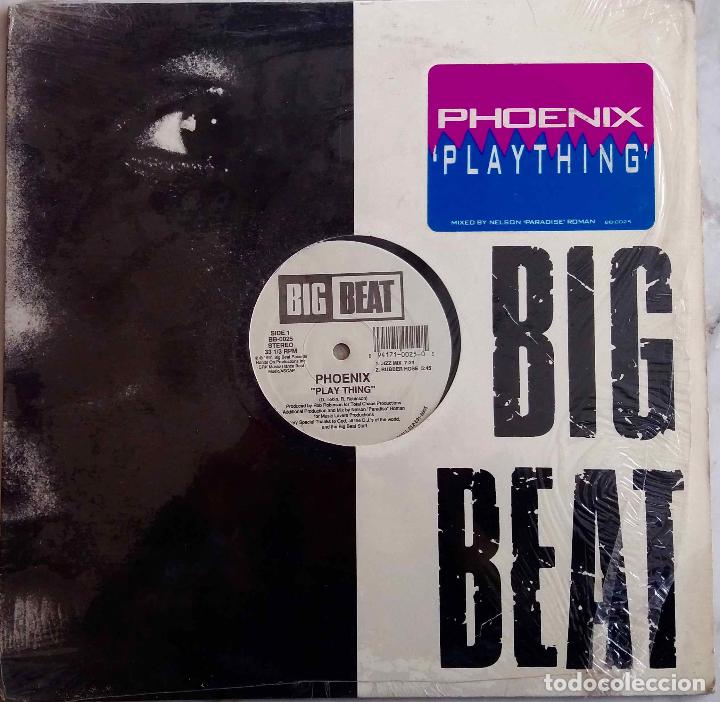Discos de vinilo: PHOENIX, PLAY THING. MAXI SINGLE USA 4 TEMAS - Foto 1