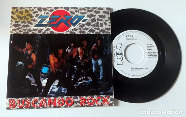 Discos de vinilo: SINGLE ZERO - BUSCANDO ROCK - Foto 3