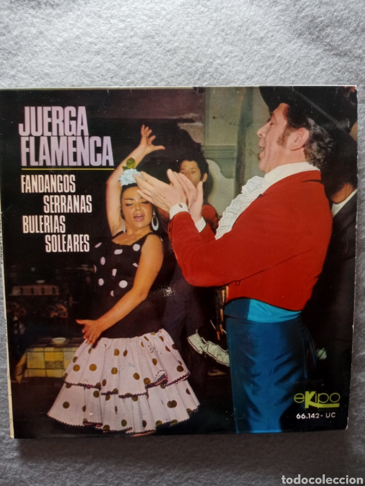 Discos de vinilo: Juerga flamenca.disco vinilo EP - Foto 1