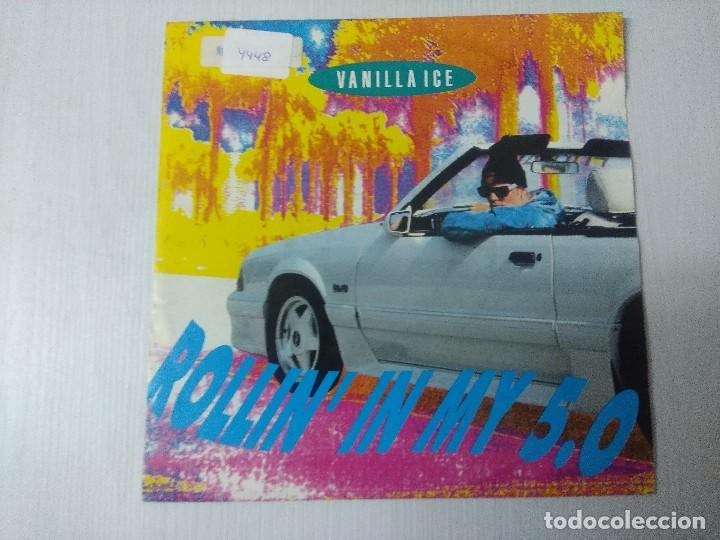 Discos de vinilo: VANILLA ICE/ROLLIN IN MY 5.0/SINGLE. - Foto 1