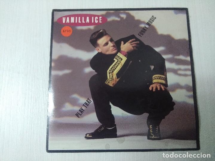 Discos de vinilo: VANILLA ICE/PLAY THAT FUNKY MUSIC/SINGLE. - Foto 1
