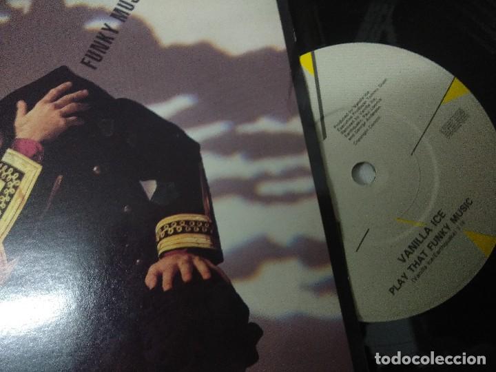 Discos de vinilo: VANILLA ICE/PLAY THAT FUNKY MUSIC/SINGLE. - Foto 2