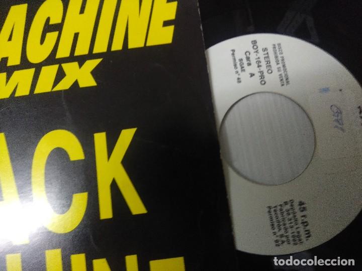 Discos de vinilo: JAZZ MACHINE REMIX/BLACK MACHINE/SINGLE PROMOCIONAL. - Foto 2