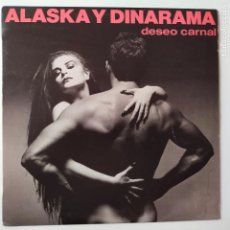 Discos de vinilo: ALASKA Y DINARAMA- DESEO CARNAL - LP 198 + ENCARTE- VINILO EXC. ESTADO.. Lote 303689478