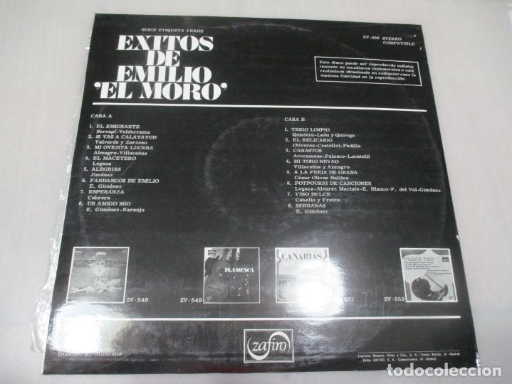 Discos de vinilo: EXITOS DE EMILIO EL MORO DI905 - Foto 2