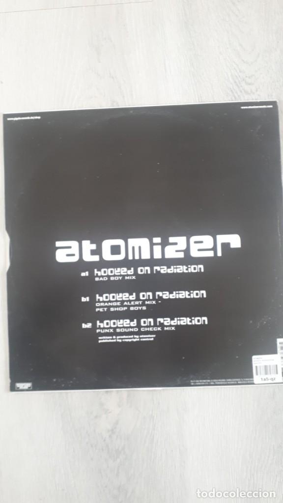 Discos de vinilo: Atomizer – Hooked On Radiation Sello:International Deejay Gigolo Records – GIGOLO 96 - Foto 2 - 303718988