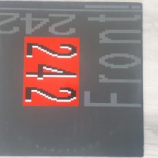 Discos de vinilo: FRONT 242 – FRONT BY FRONT SELLO:RED RHINO EUROPE – RRE LP 7, MNW – RRE LP 7. Lote 303723143
