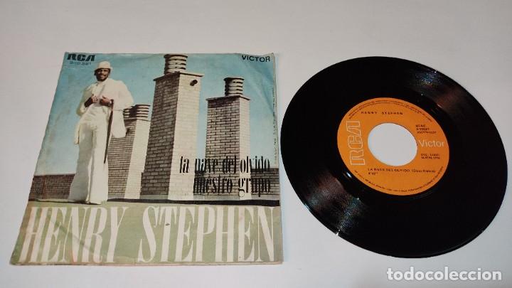 Discos de vinilo: Henry Stephen - La Nave Del Olvido (7&rdquo;, Single) - Foto 2