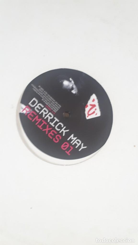 Discos de vinilo: Derrick May – Remixes 01 Sello:Not On Label (Derrick May) – DRM001 - Foto 4 - 303729018
