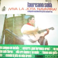 Discos de vinilo: LAUREANO SOLÁ - VIVA LA JOTA NAVARRA E.P. - ORIGINAL ESPAÑOL - HISPAVOX RECORDS 1964 - MUY NUEVO (5)