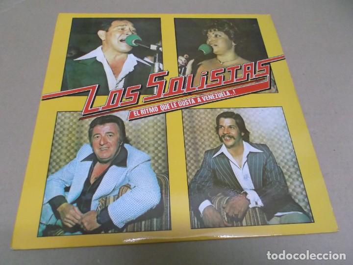 Discos de vinilo: LOS SOLISTAS (LP) EL RITMO QUE LE GUSTA A VENEZUELA A&Ntilde;O 1989