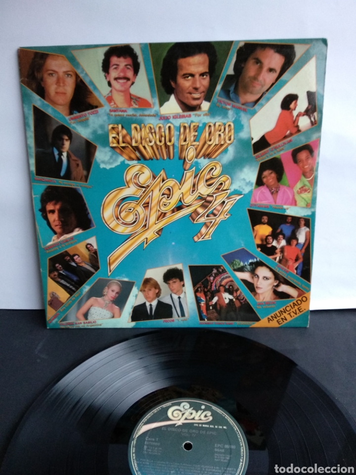 Discos de vinilo: *EL DISCO DE ORO, EPIC, 1980 A3 - Foto 1