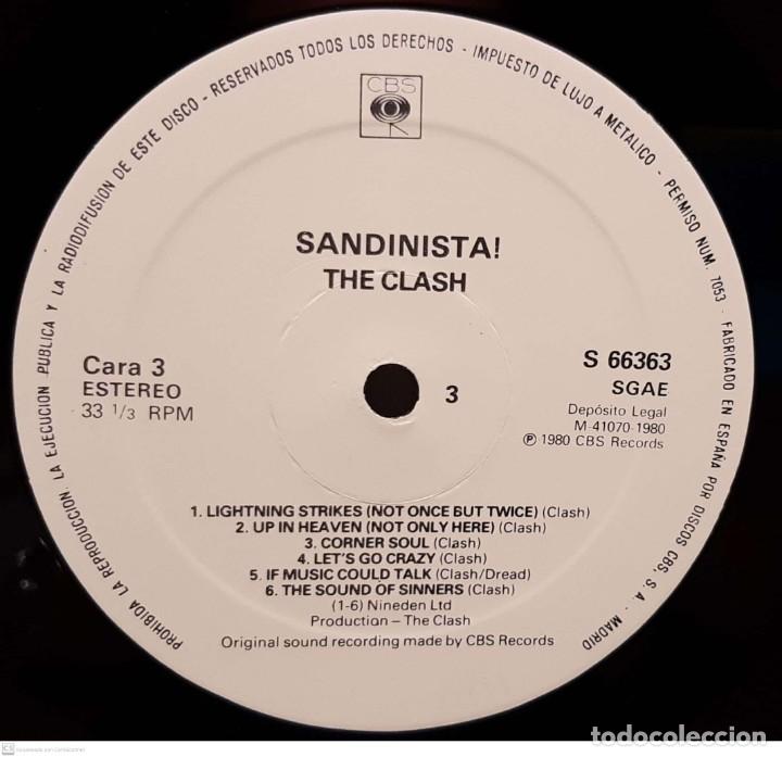 Discos de vinilo: The Clash &lrm;&ndash; Sandinista! White label - Foto 5