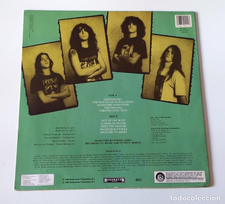 Discos de vinilo: LP PESTILENCE - CONSUMING IMPULSE - Foto 2