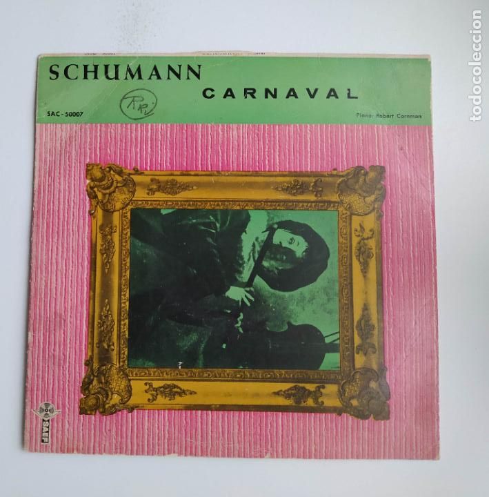 Discos de vinilo: ROBERT SCHUMANN. CARNAVAL. LP. TDKDA81 - Foto 1