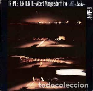 Dischi in vinile: Albert Mangelsdorff Trio - Triple Entente (LP, Album) Label:MPS Records Cat#: 0068.293