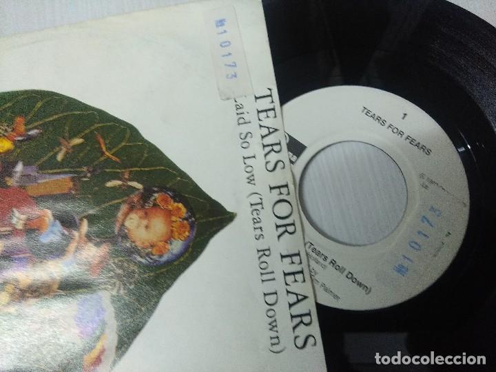 Discos de vinilo: TEARS FOR FEARS/LAID SO LOW/SINGLE. - Foto 2
