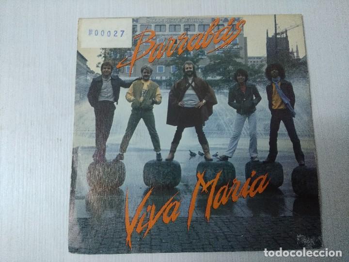Discos de vinilo: BARRABAS/VIVA MARIA/SINGLE PROMOCIONAL. - Foto 1