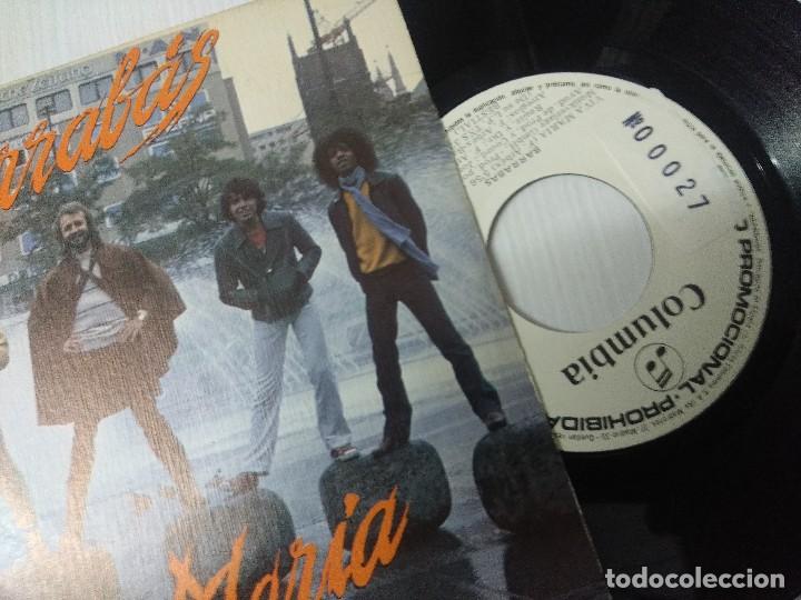 Discos de vinilo: BARRABAS/VIVA MARIA/SINGLE PROMOCIONAL. - Foto 2