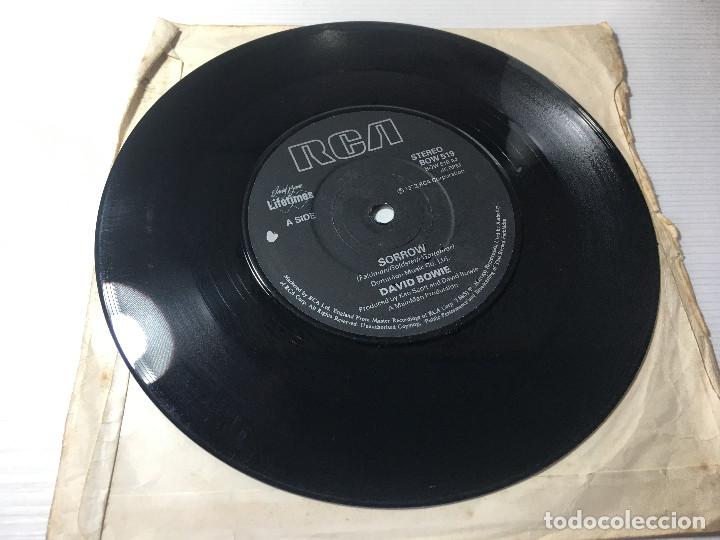 Discos de vinilo: SINGLE DAVID BOWIE (SORROW - AMSTERDAM) 1973 RCA UK - Foto 2