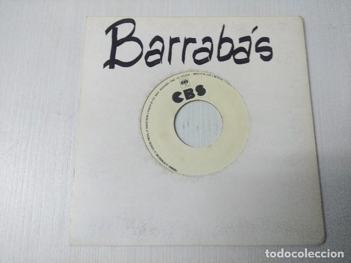 Discos de vinilo: BARRABAS/SAINT VALENTINE/SINGLE PROMOCIONAL. - Foto 3