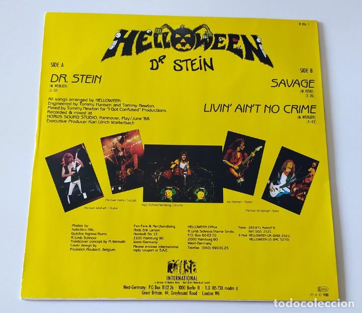 Discos de vinilo: MINI LP HELLOWEEN - Dr. STEIN - Foto 2