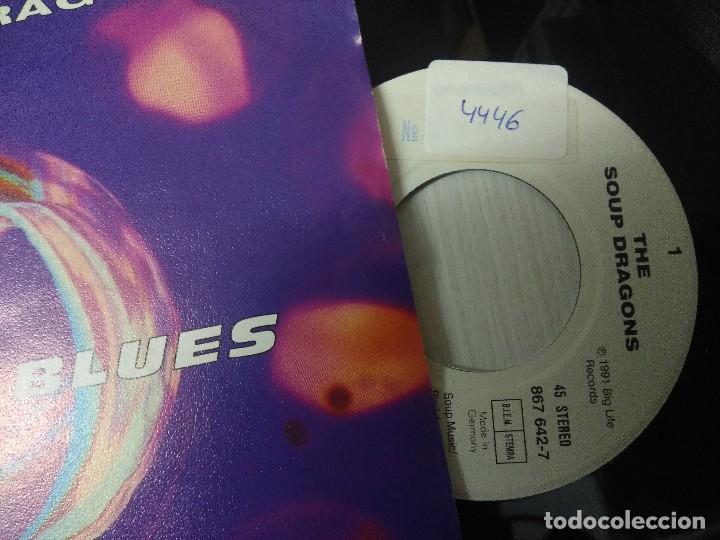 Discos de vinilo: THE SOUP DRAGONS/ELECTRIC BLUES/SINGLE. - Foto 2