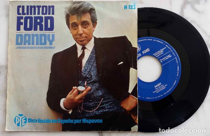 Discos de vinilo: CLINTON FORD, DANDY (THE KINKS). SINGLE ORIGINAL ESPA&Ntilde;A A&Ntilde;O 1966 - Foto 1