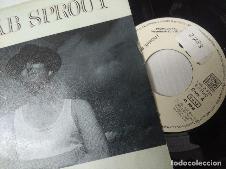Discos de vinilo: PREFAB SPROUT/WHEN LOVE BREAKS DOWN/SINGLE PROMOCIONAL. - Foto 2