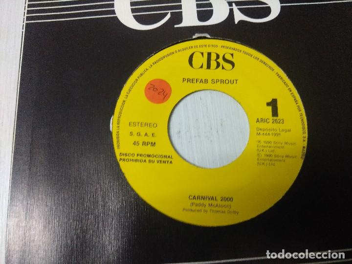 Discos de vinilo: PREFAB SPROUT/CARNIVAL 2000/SINGLE PROMOCIONAL. - Foto 2