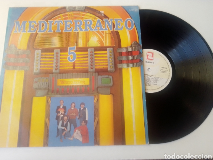 Discos de vinilo: MEDITERRANEO LP 5 ZAFIRO DE 1983 VG+