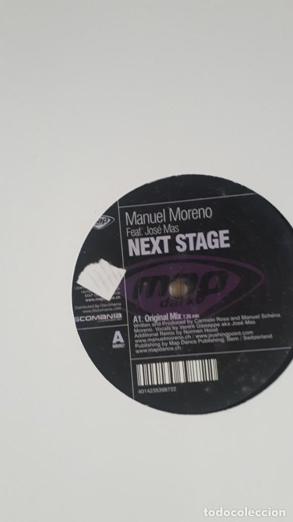 Discos de vinilo: Manuel Moreno – Next Stage Sello:MAP Dark – MD007 - Foto 2 - 303903198