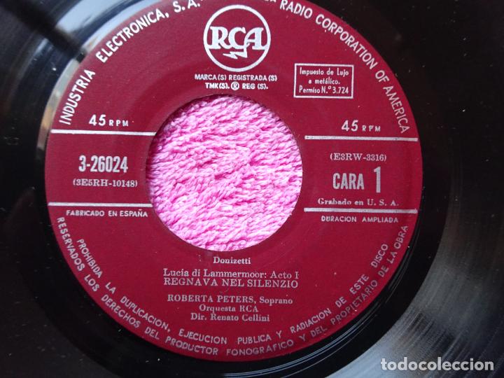 Discos de vinilo: roberta peters soprano lucía di lammermoor rca 3-26024 disco vinilo - Foto 5 - 303910483