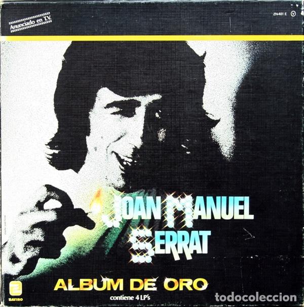 Discos de vinilo: Joan Manuel Serrat &lrm;&ndash; Album De Oro - Foto 1