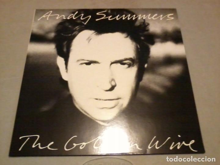 Discos de vinilo: Andy Summers LP The Golden Wire Ger.1989 - Foto 1