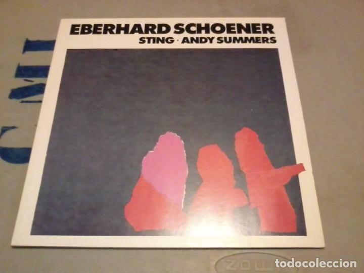 Discos de vinilo: Eberhard Schoener Sting Andy Summers LP Ger.1986 - Foto 1