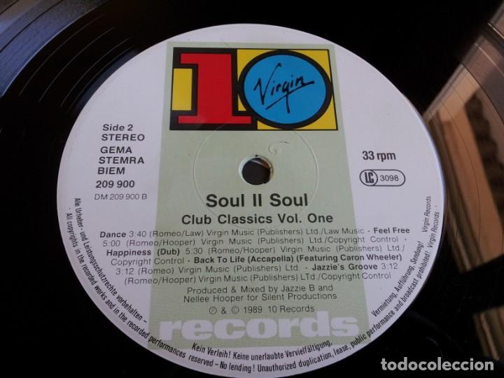 Discos de vinilo: Soul II Soul - Club Classics Vol. One - Lp original Virgin 1989 Edición Alemana encarte buen estado - Foto 6 - 304014708