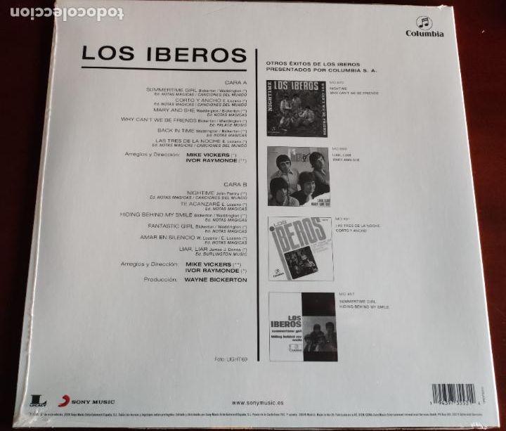 Discos de vinilo: LOS IBEROS - LP - 2020 - MBE - Foto 2
