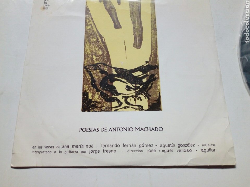 Discos de vinilo: LP - POESIAS DE ANTONIO MACHADO - Voces de Ana María Noé, Fernando Fernán Gómez, A. Gonzalez... - Foto 7 - 304023408